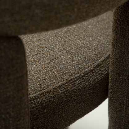 [var:Bezug=Dunkelolivfarbenes Bouclé-Gewebe] AOLE Sessel