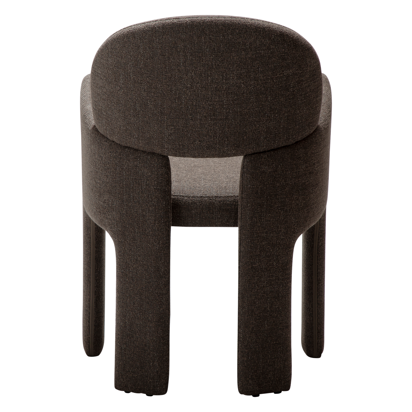 [var:Bezug=Helles braunes Bouclé-Gewebe] AOLE Sessel