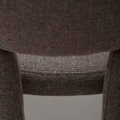 [var:Bezug=Helles braunes Bouclé-Gewebe] AOLE Sessel