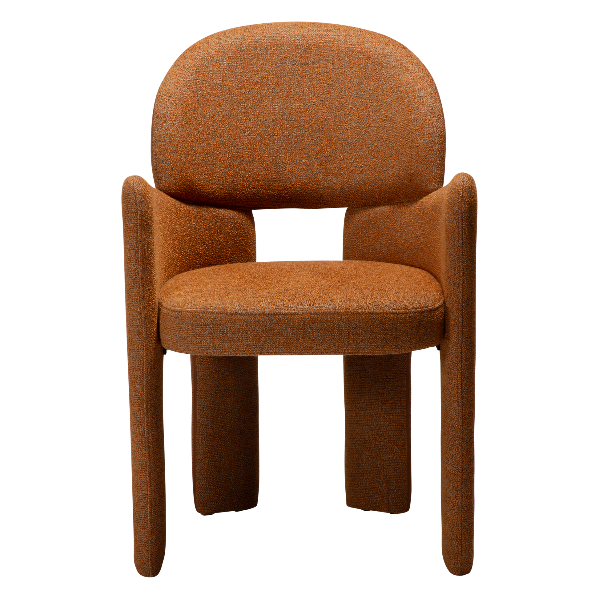 [var:Bezug=Kürbisgewürz Bouclé-Gewebe] AOLE Sessel