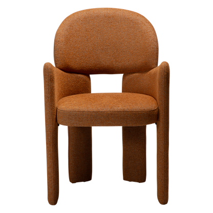 [var:Bezug=Kürbisgewürz Bouclé-Gewebe] AOLE Sessel