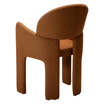 [var:Bezug=Kürbisgewürz Bouclé-Gewebe] AOLE Sessel