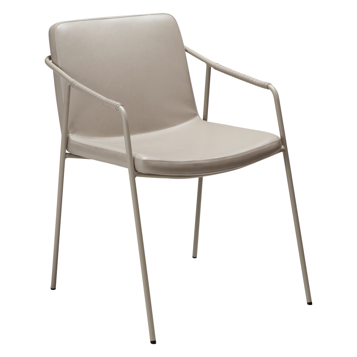 [var:Bezug=Kunstleder in Kaschmir mit Kaschmirbeinen] BOTO Sessel