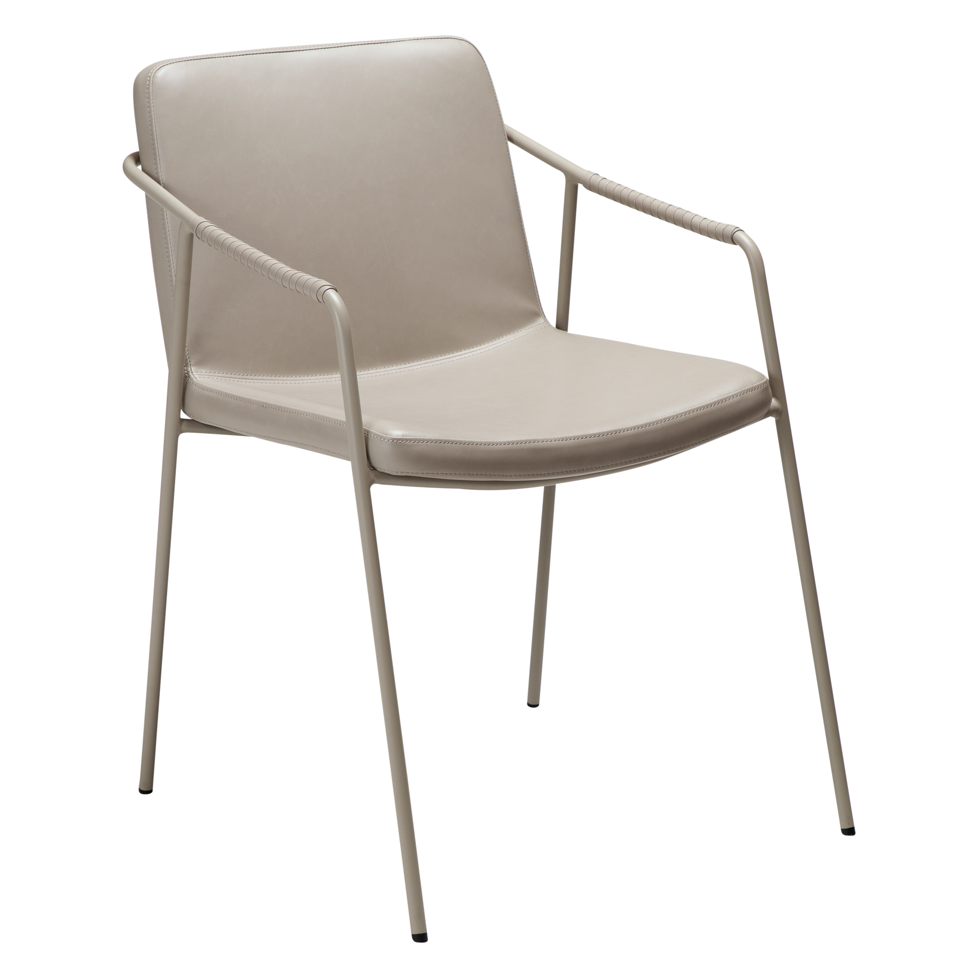 [var:Bezug=Kunstleder in Kaschmir mit Kaschmirbeinen] BOTO Sessel