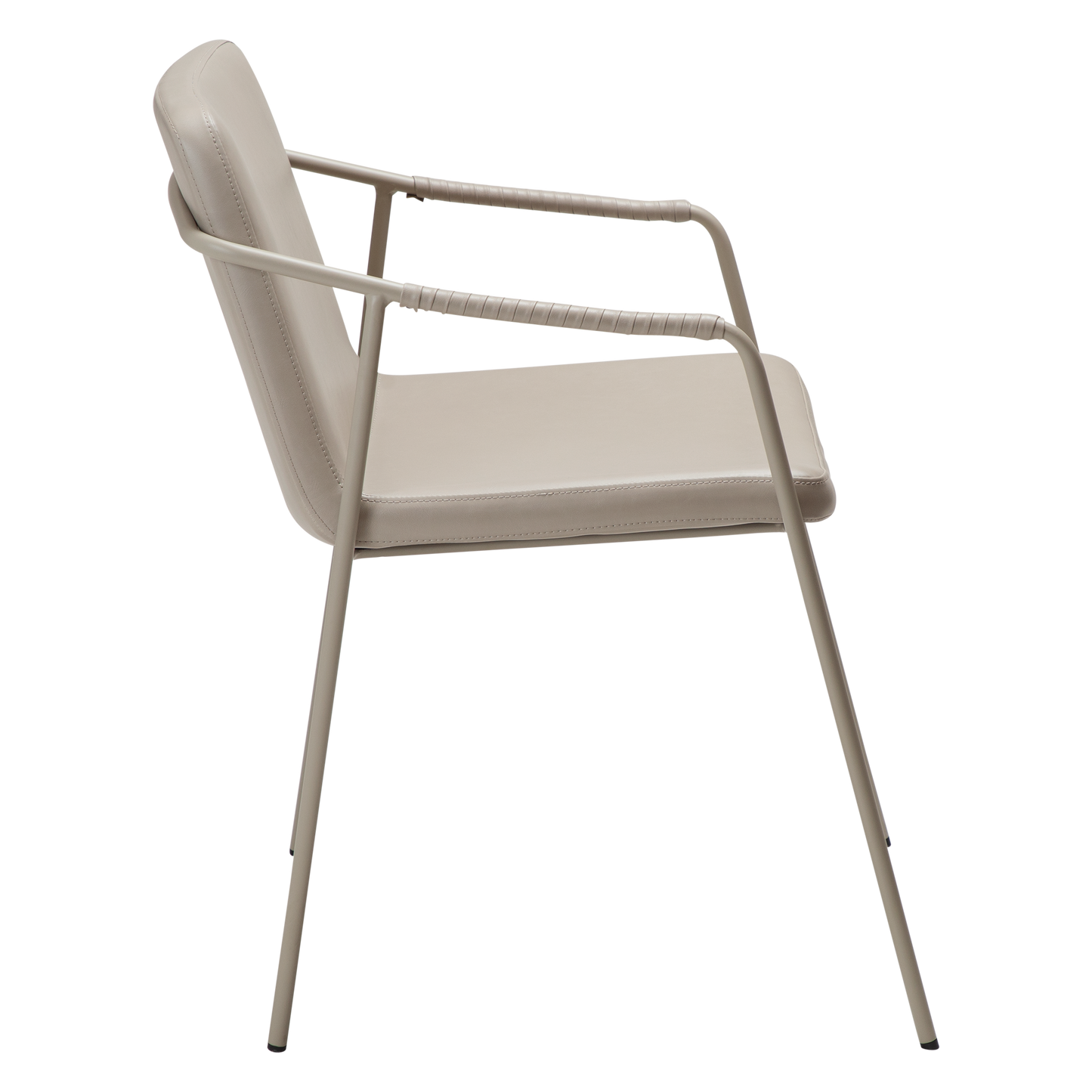 [var:Bezug=Kunstleder in Kaschmir mit Kaschmirbeinen] BOTO Sessel