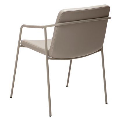 [var:Bezug=Kunstleder in Kaschmir mit Kaschmirbeinen] BOTO Sessel