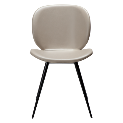 [var:Bezug=Kaschmir Kunstleder mit schwarzen Beinen] CLOUD Stuhl