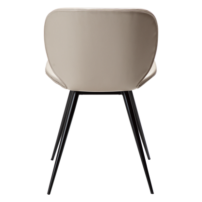 [var:Bezug=Kaschmir Kunstleder mit schwarzen Beinen] CLOUD Stuhl