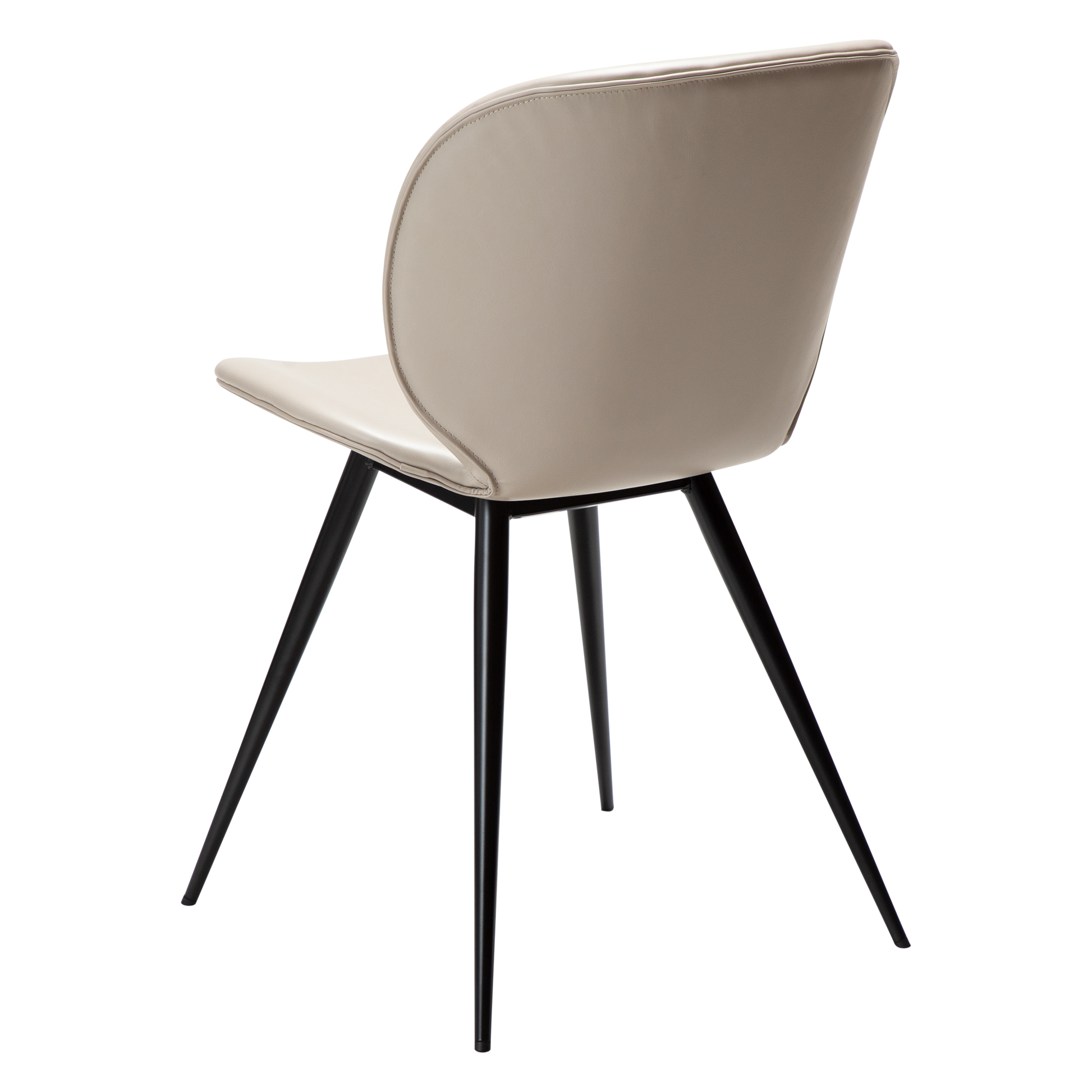 [var:Bezug=Kaschmir Kunstleder mit schwarzen Beinen] CLOUD Stuhl