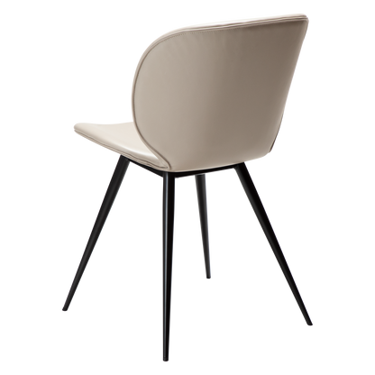 [var:Bezug=Kaschmir Kunstleder mit schwarzen Beinen] CLOUD Stuhl