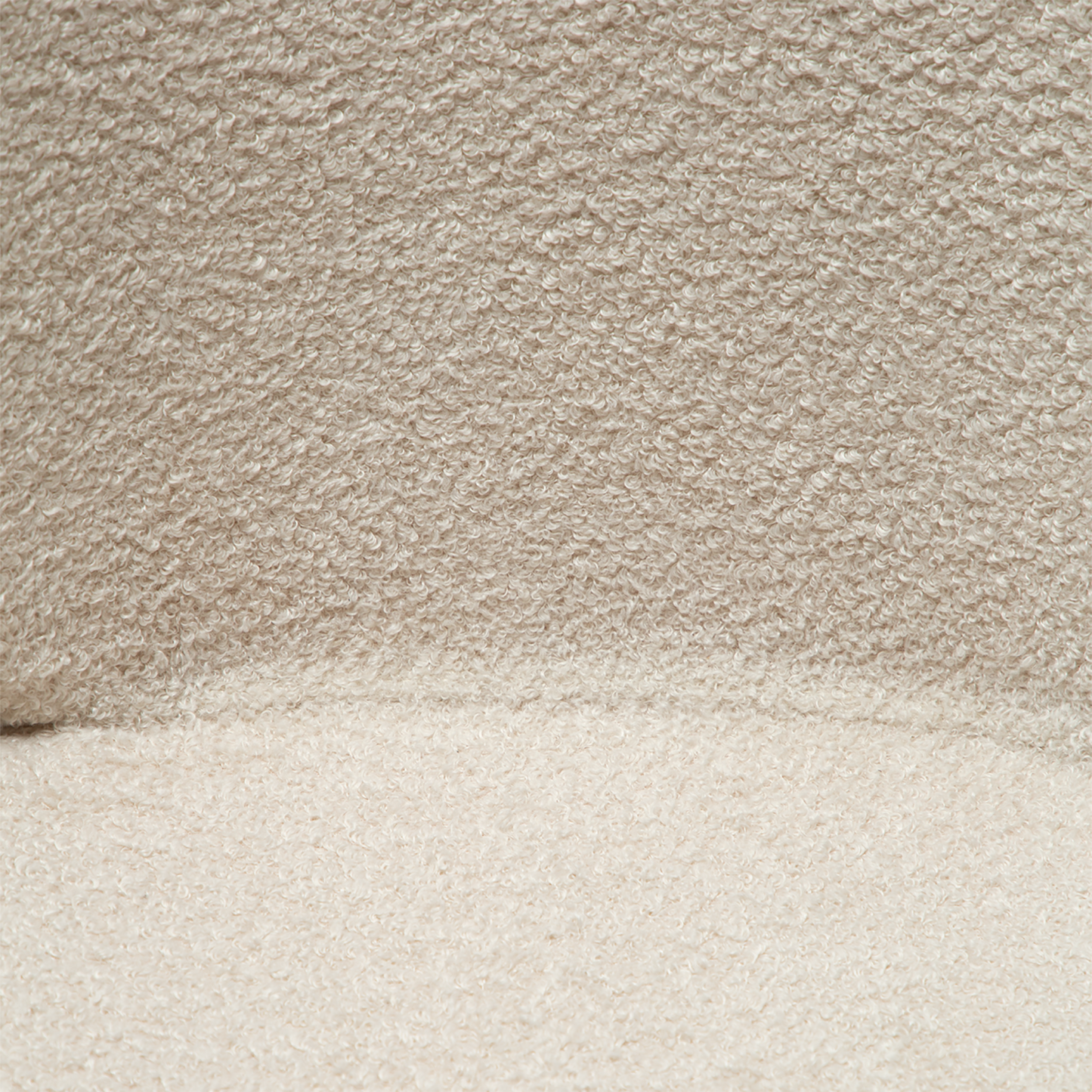 [var:Bezug=taubenfarben RPES Bouclé-Stoff mit schwarzen Beinen] CLOUD Stuhl