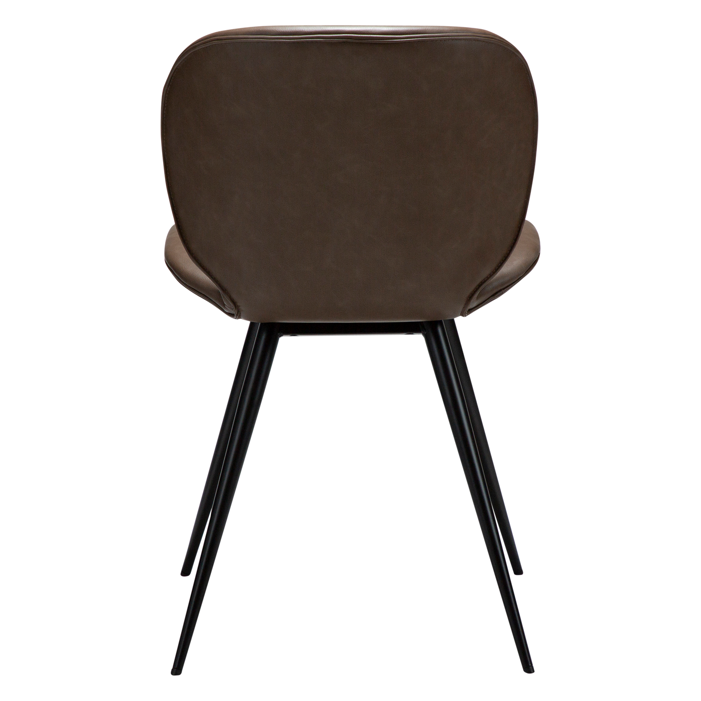 [var:Bezug=Majoran braunes Kunstleder mit schwarzen Beinen] CLOUD Stuhl