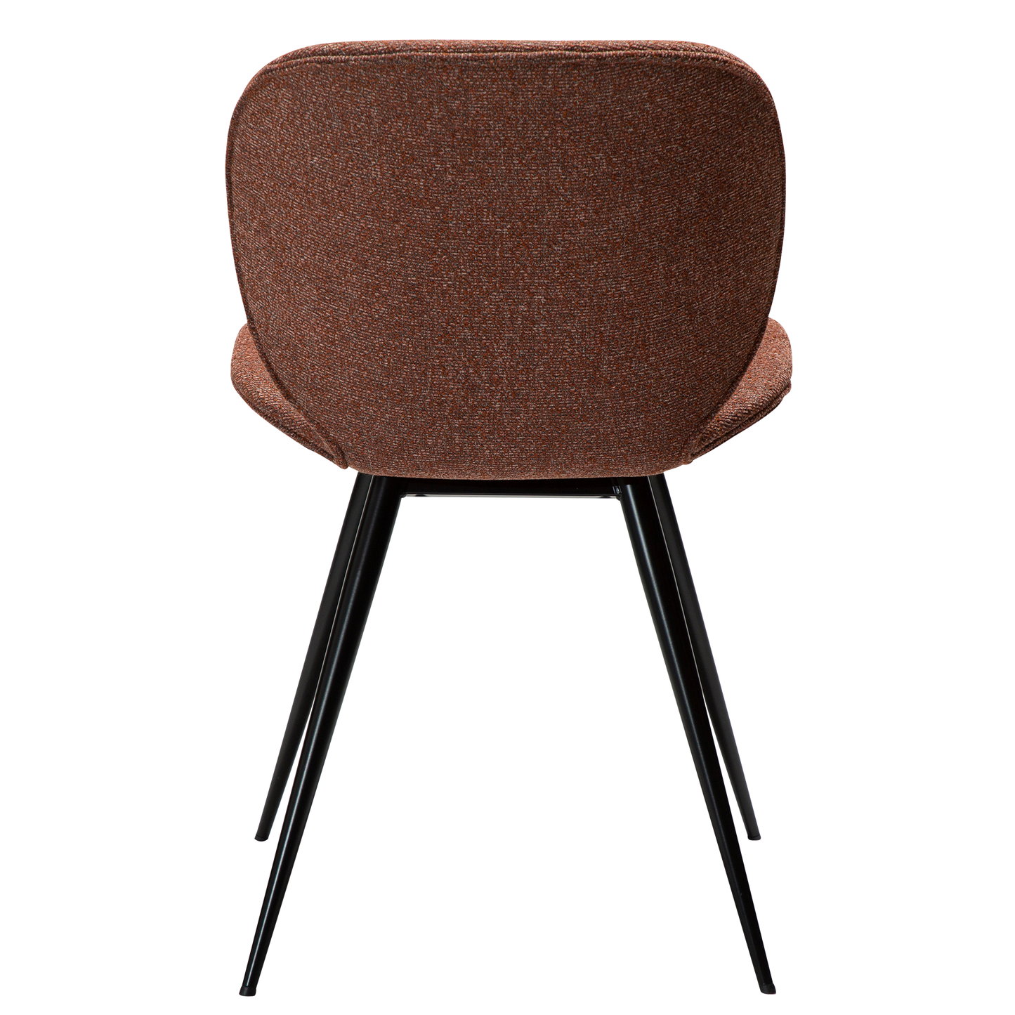 [var:Bezug=Kieselschwarzer Bouclé-Stoff mit schwarzen Beinen] CLOUD Stuhl