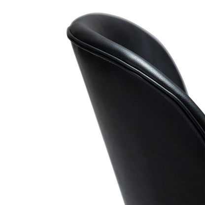 [var:Bezug=Raben-schwarzes Kunstleder mit schwarzen Beinen] CLOUD Stuhl