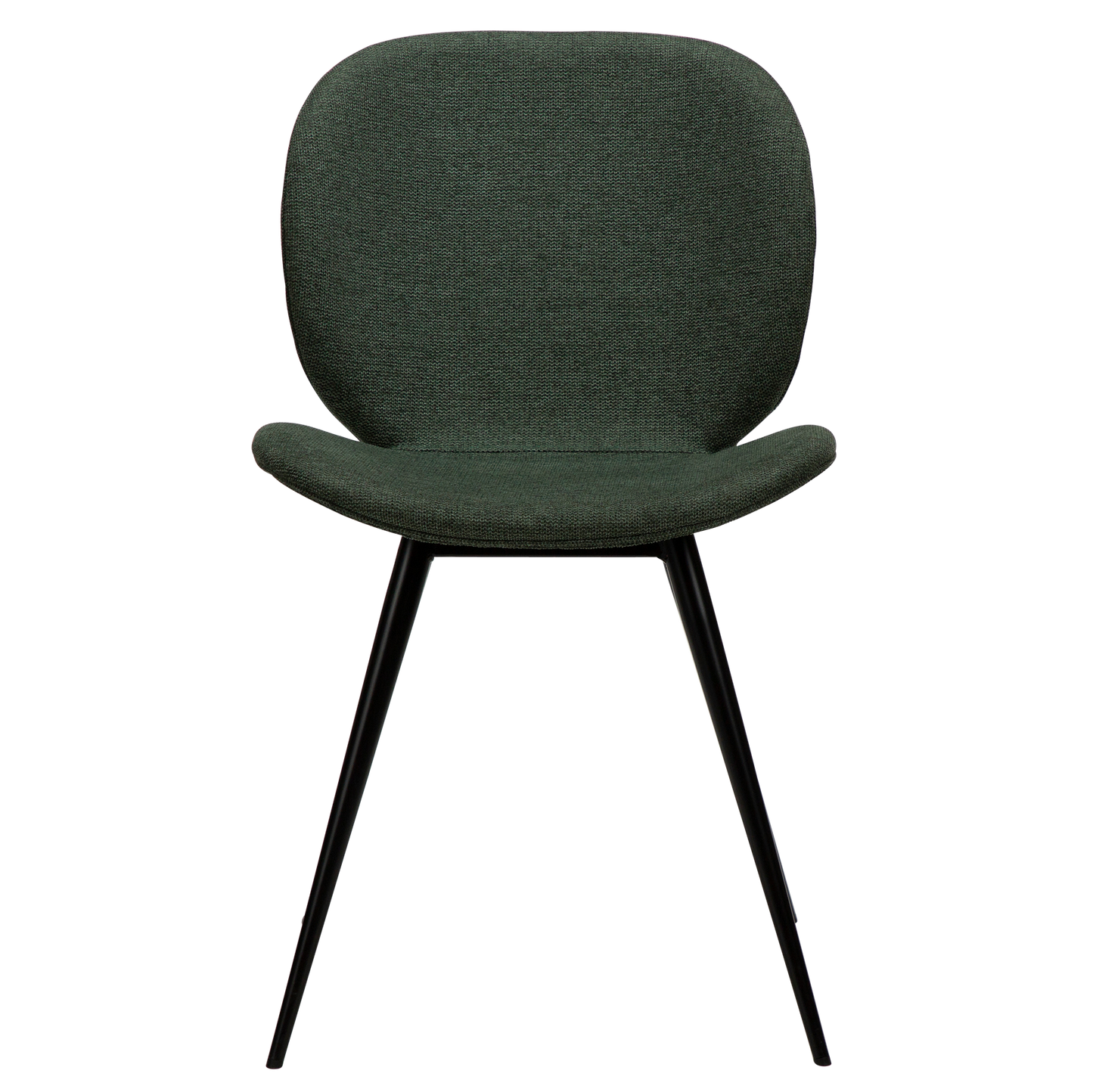 [var:Bezug=Salbeigrüner Stoff mit schwarzen Beinen] CLOUD Stuhl