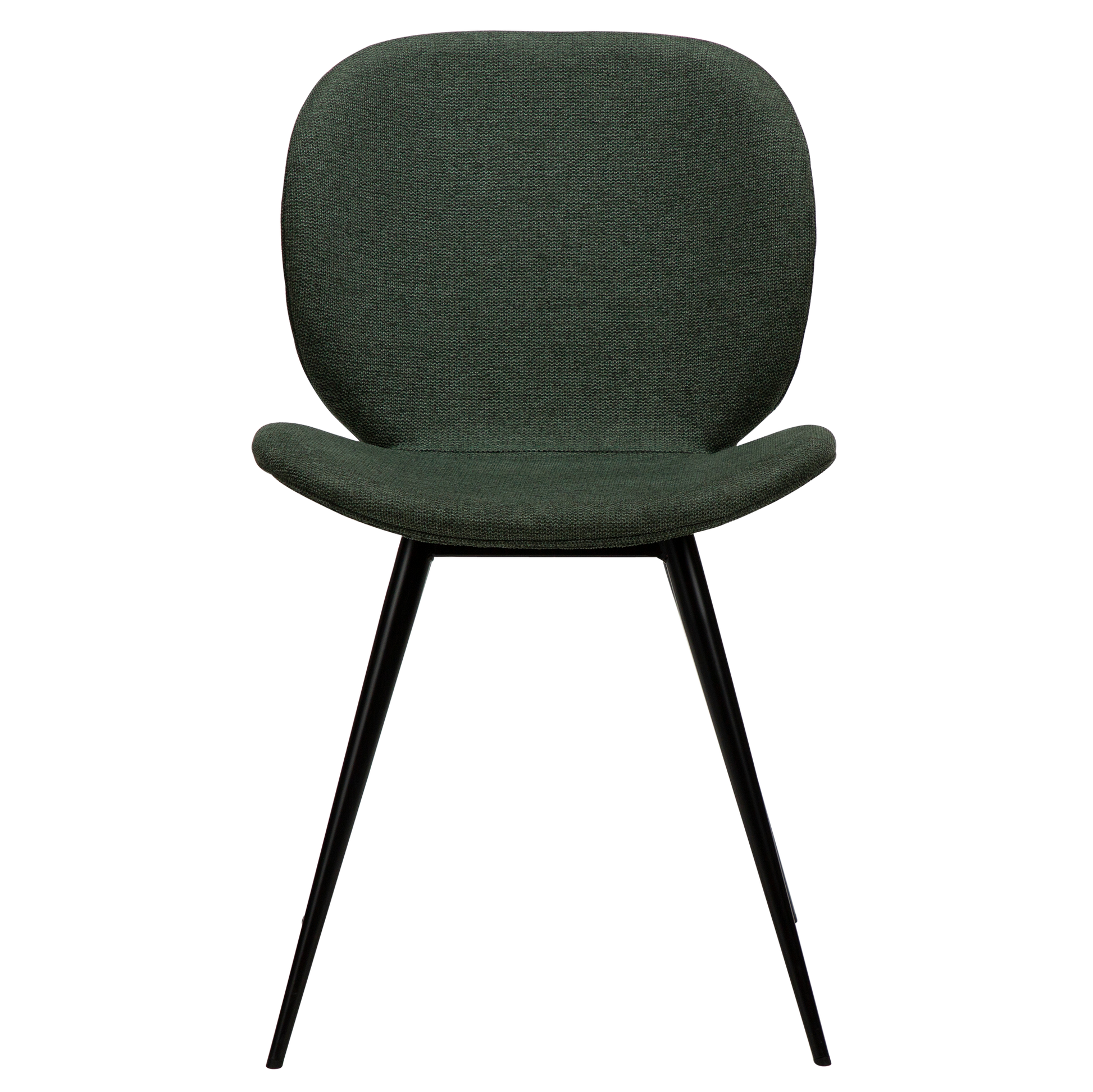 [var:Bezug=Salbeigrüner Stoff mit schwarzen Beinen] CLOUD Stuhl