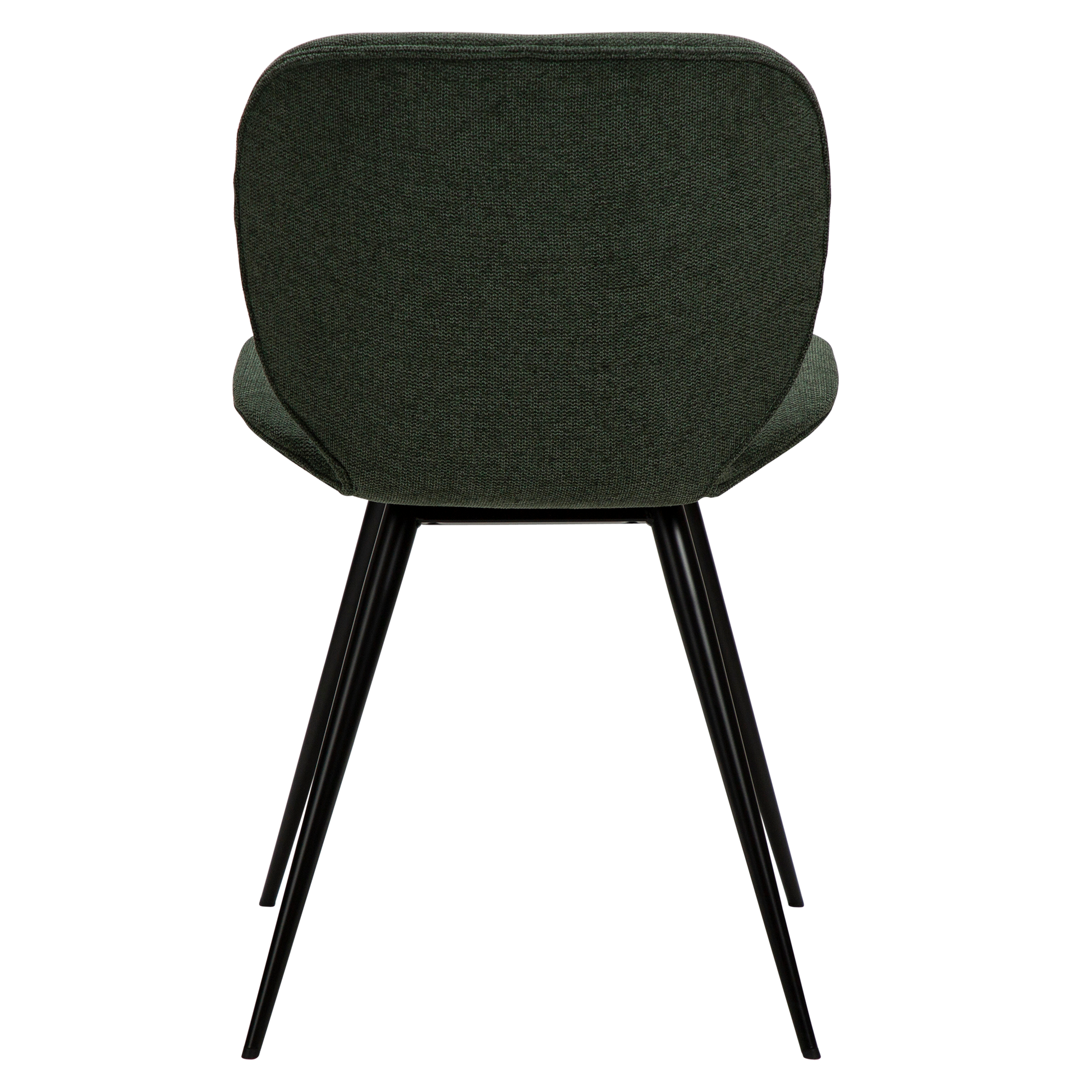 [var:Bezug=Salbeigrüner Stoff mit schwarzen Beinen] CLOUD Stuhl