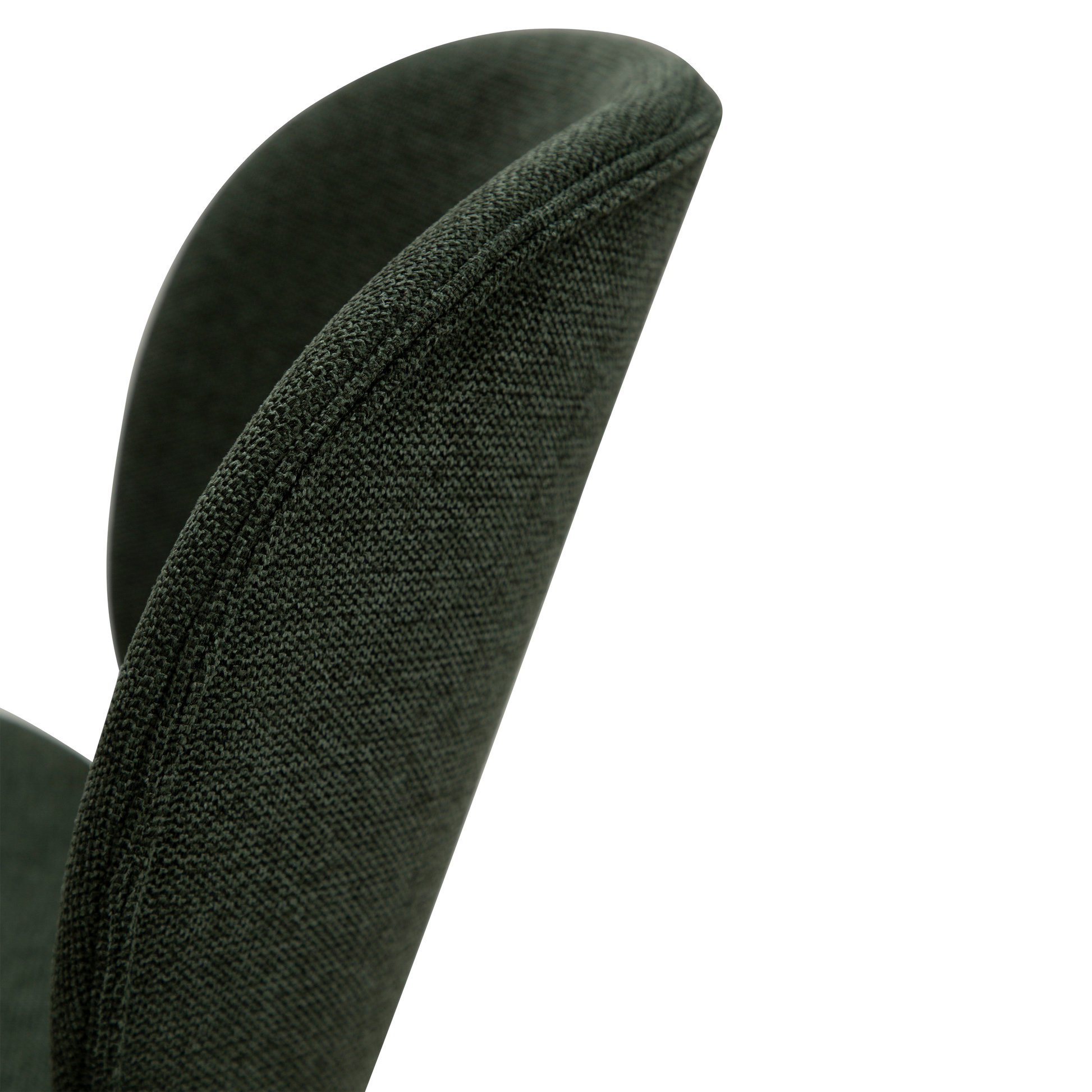 [var:Bezug=Salbeigrüner Stoff mit schwarzen Beinen] CLOUD Stuhl