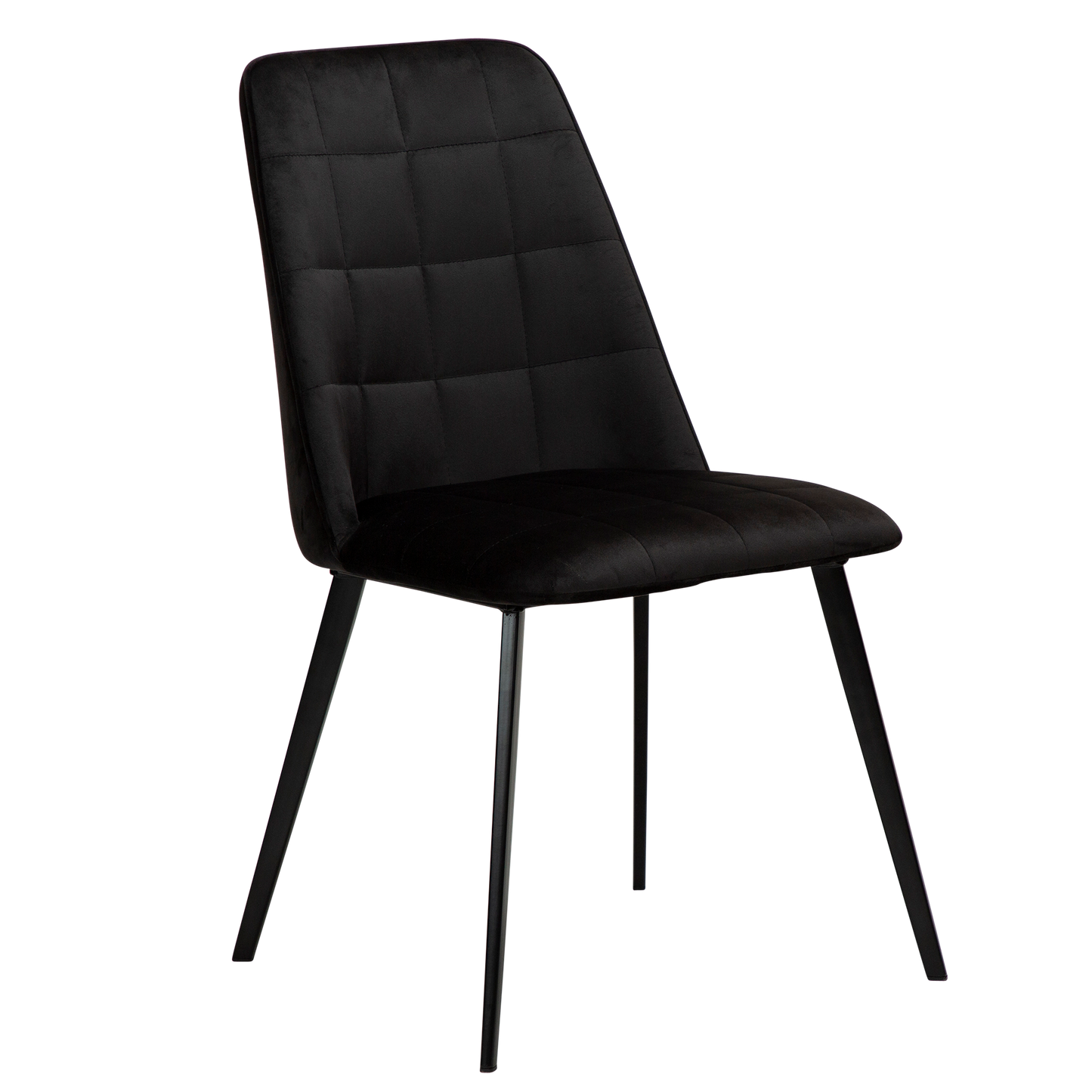 [var:Bezug=Meteoriten-schwarzes Samt mit schwarzen Beinen] EMBRACE Stuhl (UK Crib 5)