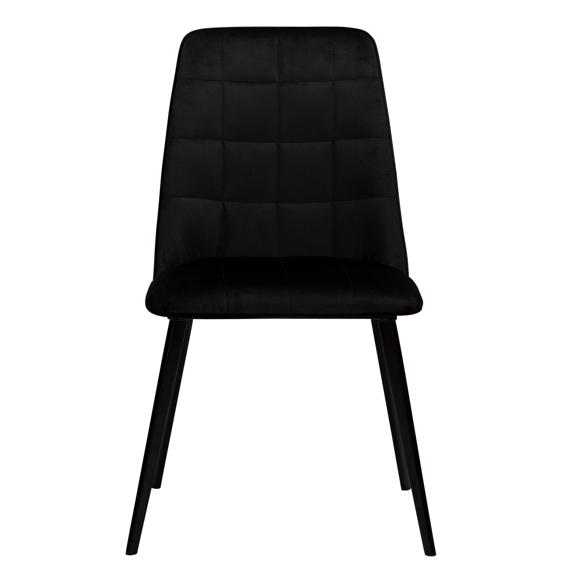 [var:Bezug=Meteoriten-schwarzes Samt mit schwarzen Beinen] EMBRACE Stuhl (UK Crib 5)