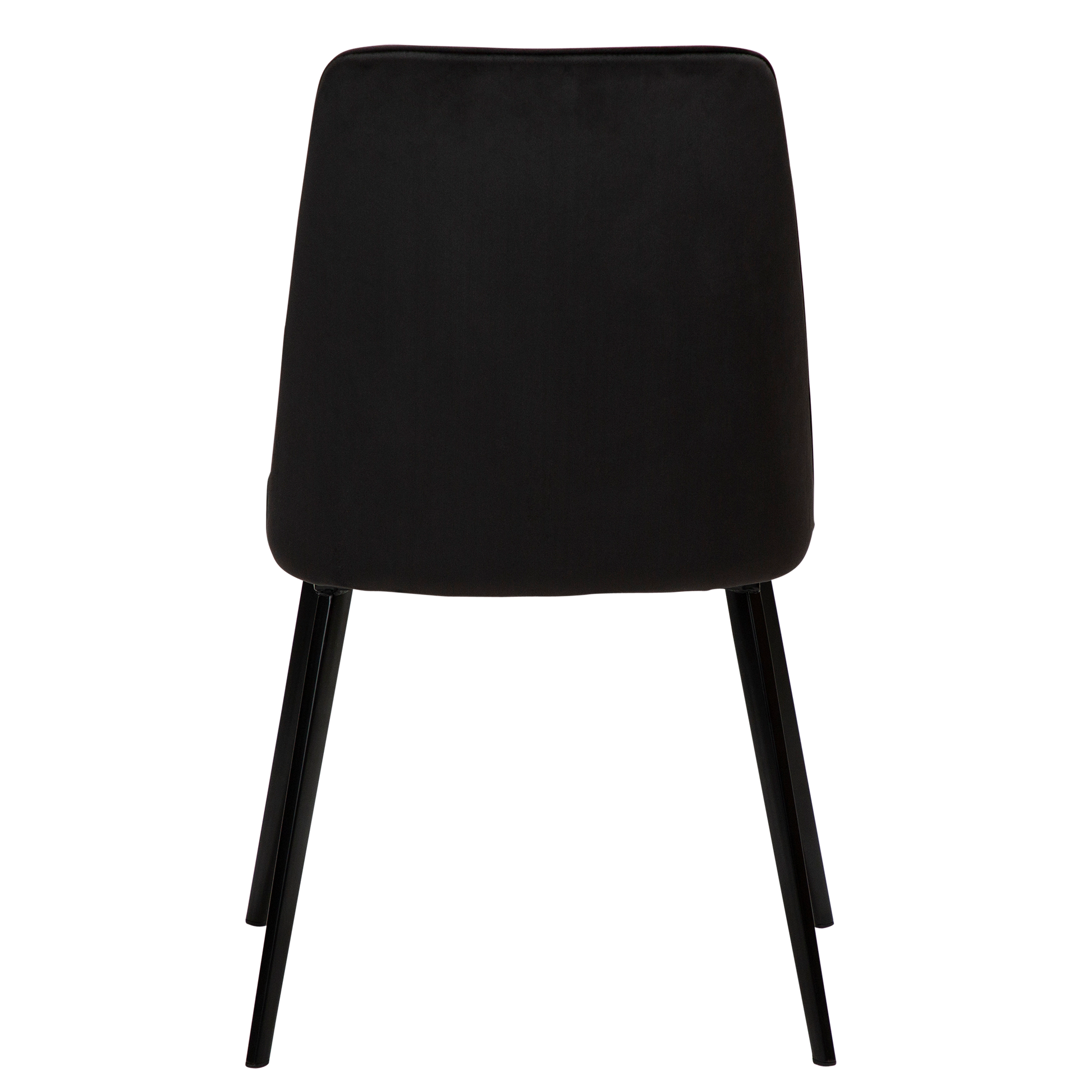 [var:Bezug=Meteoriten-schwarzes Samt mit schwarzen Beinen] EMBRACE Stuhl (UK Crib 5)