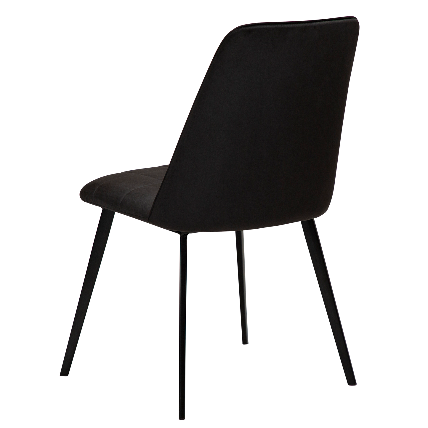 [var:Bezug=Meteoriten-schwarzes Samt mit schwarzen Beinen] EMBRACE Stuhl (UK Crib 5)