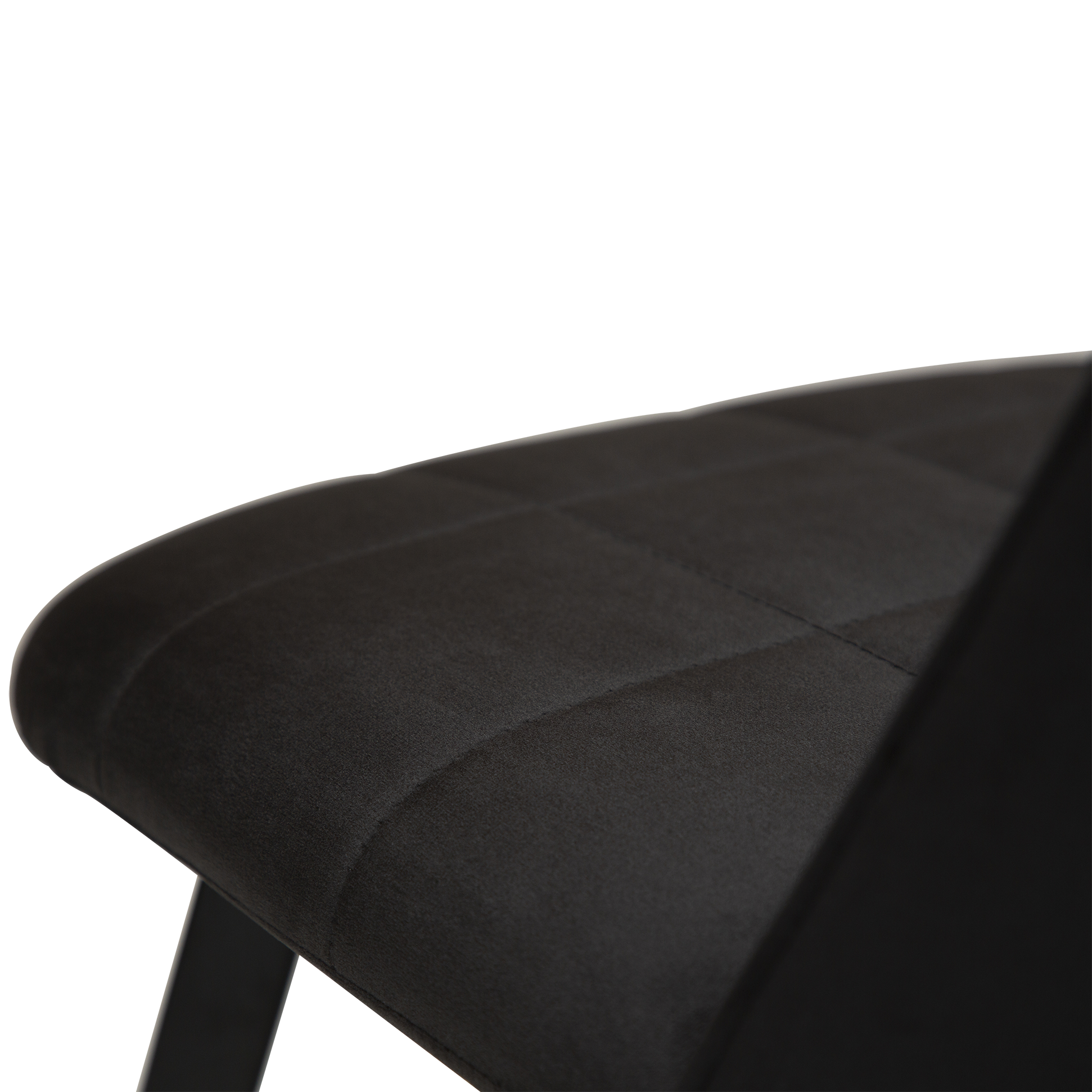 [var:Bezug=Meteoriten-schwarzes Samt mit schwarzen Beinen] EMBRACE Stuhl (UK Crib 5)