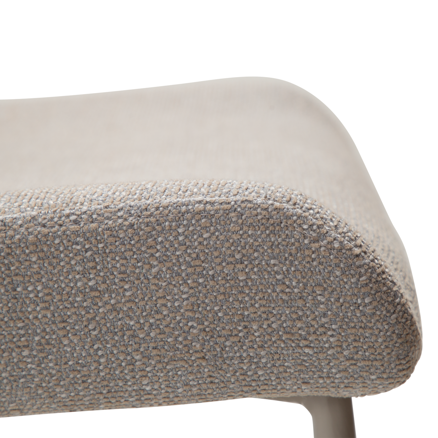 [var:Bezug=Kaschmir Bouclé-Stoff mit Kaschmir-Beinen] GLAM Stuhl