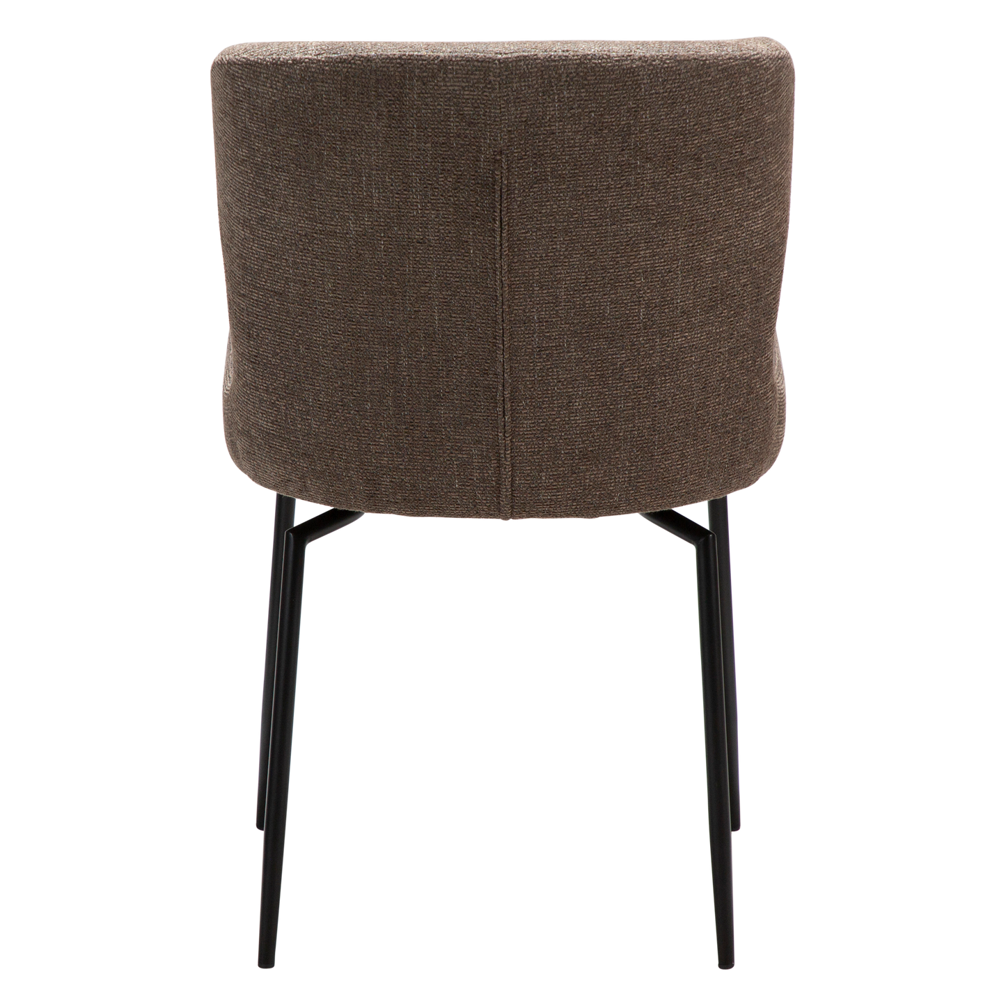 [var:Bezug=Hauptbrauner Bouclé-Stoff mit schwarzen Schwenkbeinen] GLAM Drehstuhl