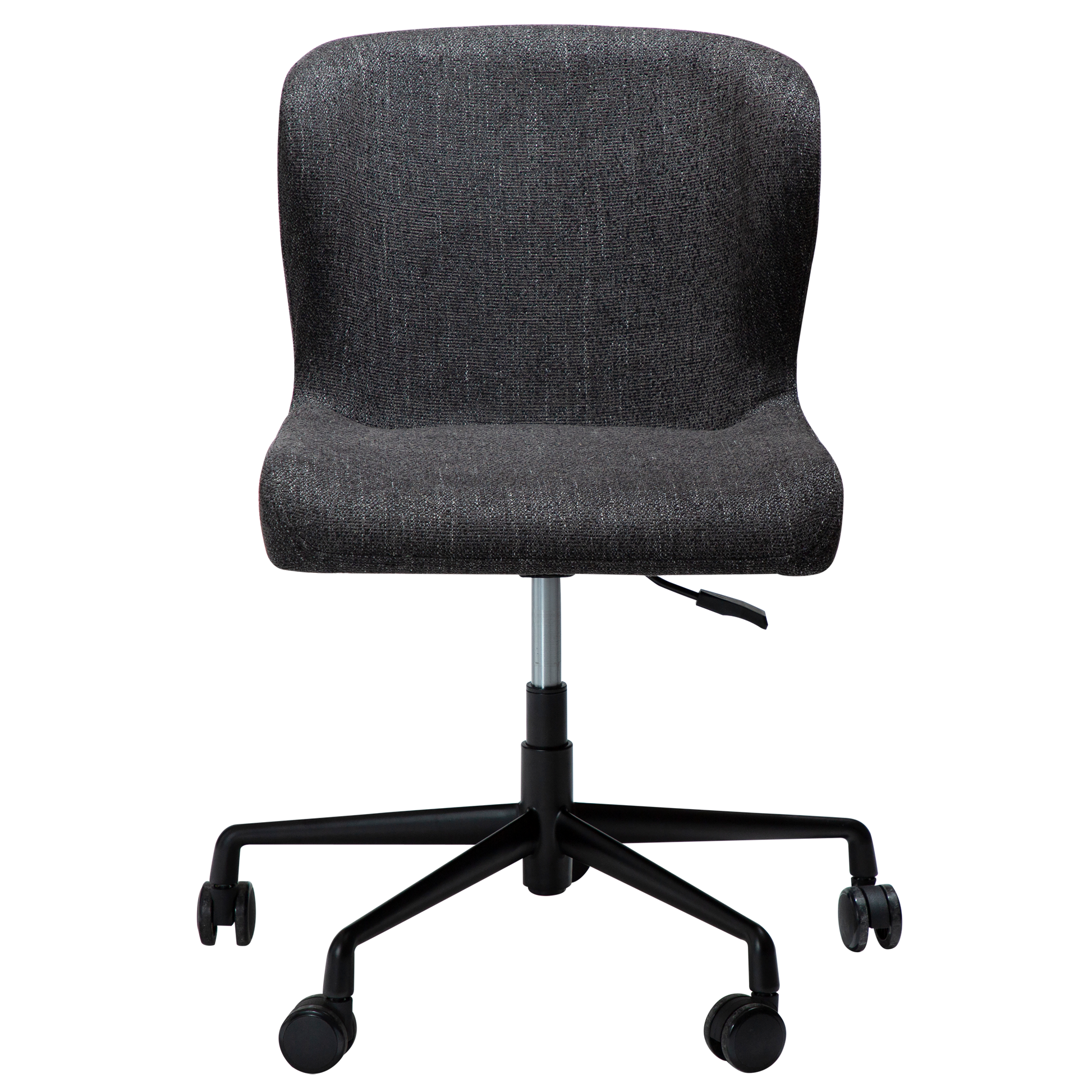 [var:Bezug=Raben Schwarz Bouclé mit schwarzem Bürobasis] GLAM Bürostuhl