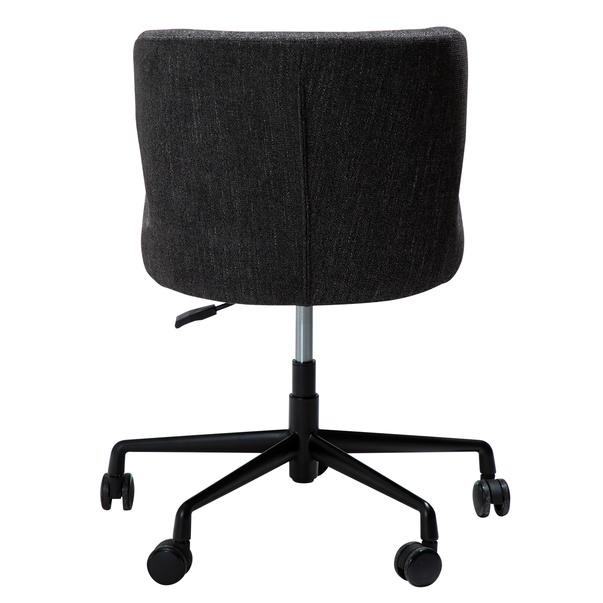[var:Bezug=Raben Schwarz Bouclé mit schwarzem Bürobasis] GLAM Bürostuhl