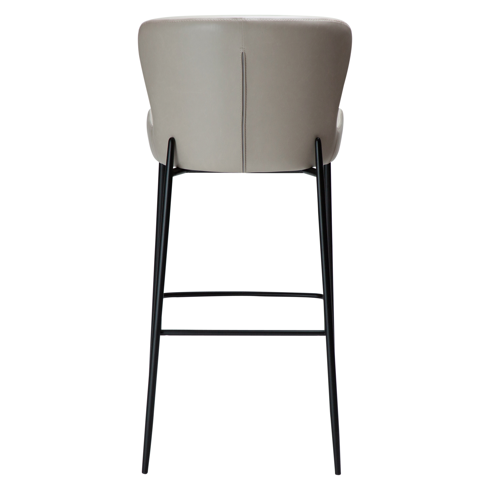 [var:Bezug=Kaschmir Kunstleder mit schwarzen Beinen] GLAMOURÖSER Barhocker