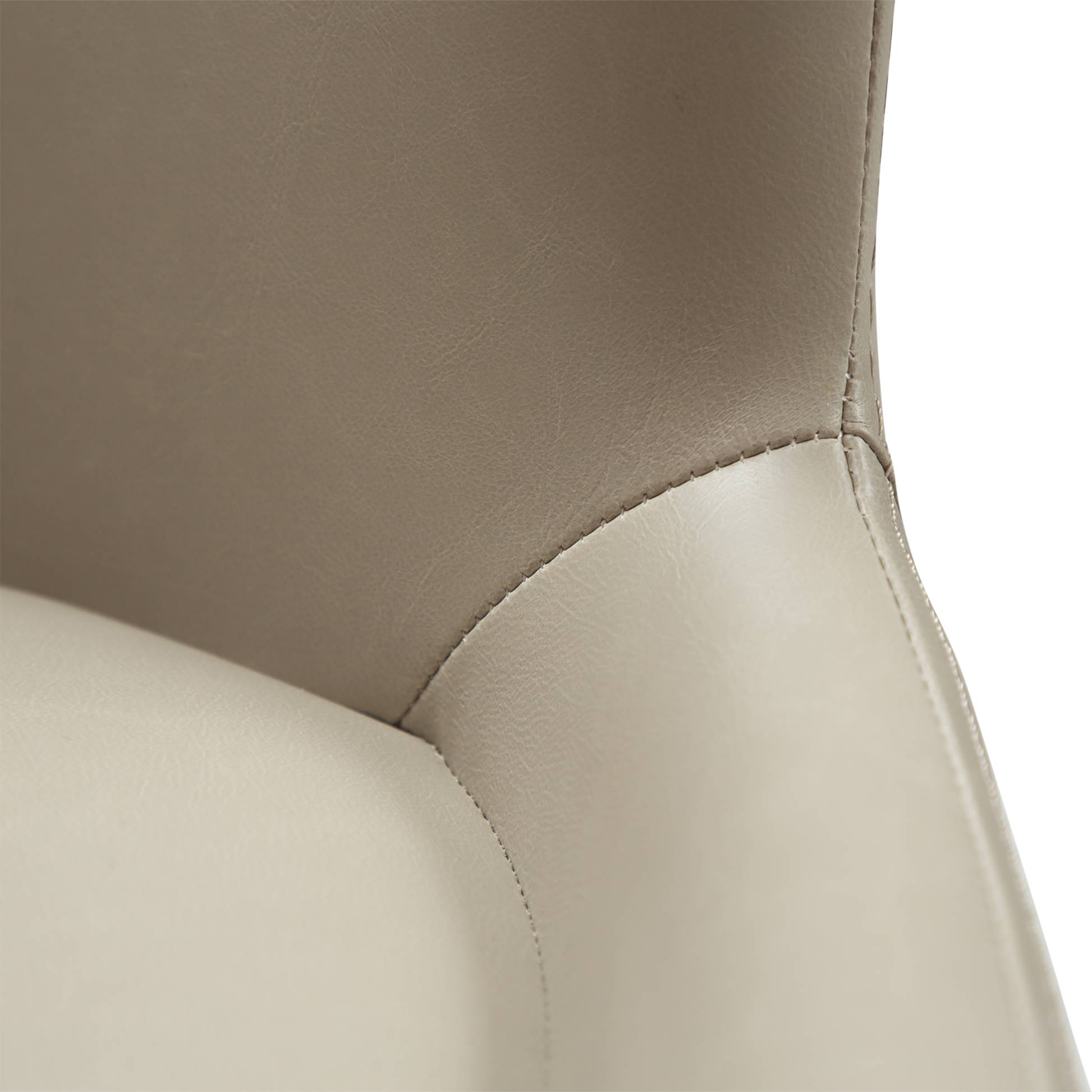 [var:Bezug=Kaschmir Kunstleder mit schwarzen Beinen] GLAMOURÖSER Stuhl