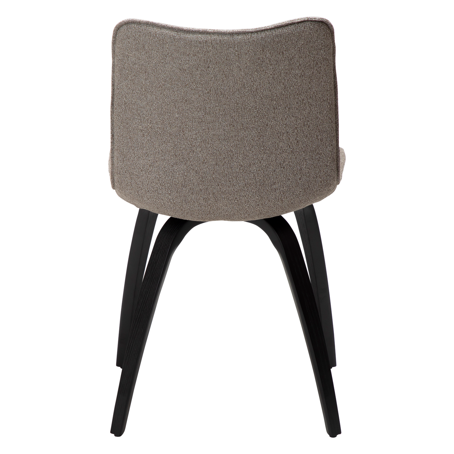 [var:Bezug=Kieselerde Bouclé-Stoff mit schwarz gebeizten Eschenbeinen] GLEE Stuhl