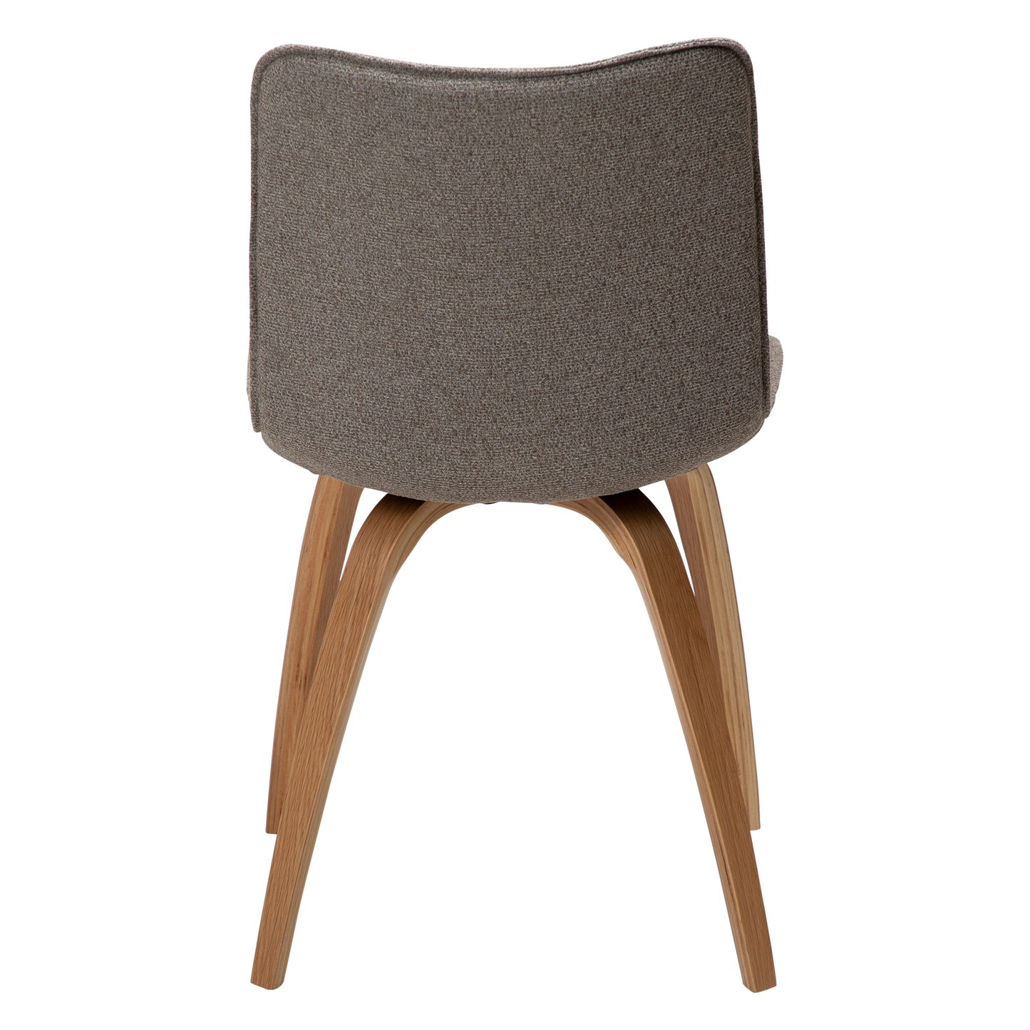 [var:Bezug=kiesel erdfarben Bouclé-Stoff mit Eichenbeinen] GLEE Stuhl