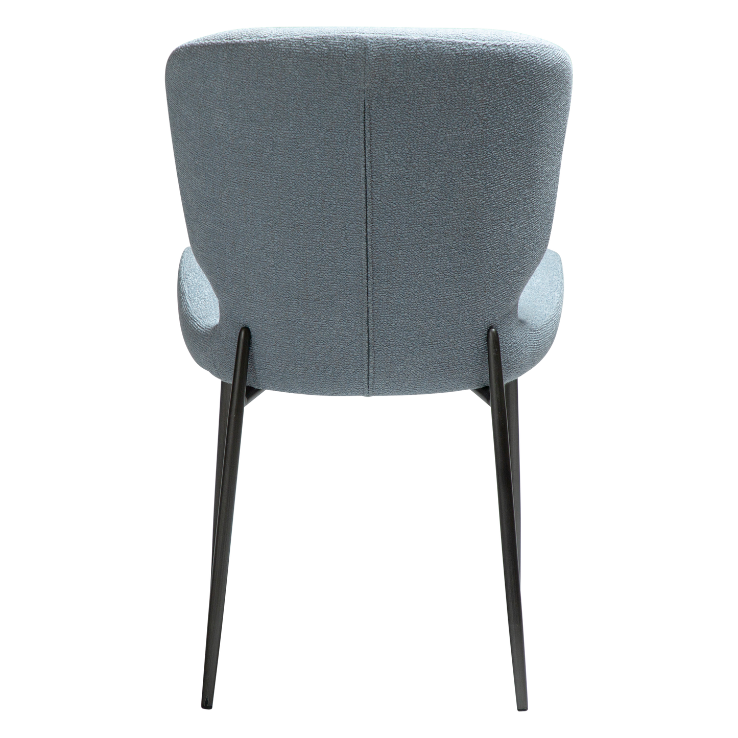 [var:Bezug=Blue fog Bouclé-Stoff mit antiken Zinnbeinen] GLORY Stuhl