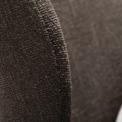 [var:Bezug=Hauptbrauner Bouclé-Stoff mit schwarzen Schwenkbeinen] GLORY Drehstuhl