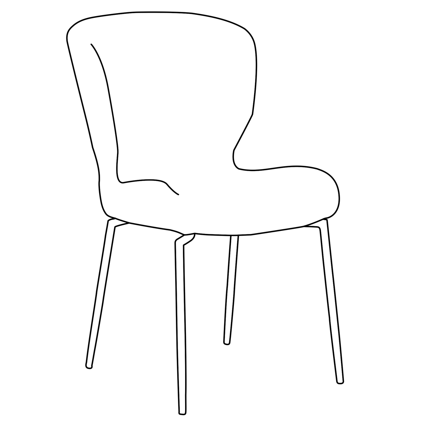 [var:Bezug=Kürbisgewürz-Bouclé-Gewebe mit antiken Messing-Drehbeinen] GLORY Drehstuhl