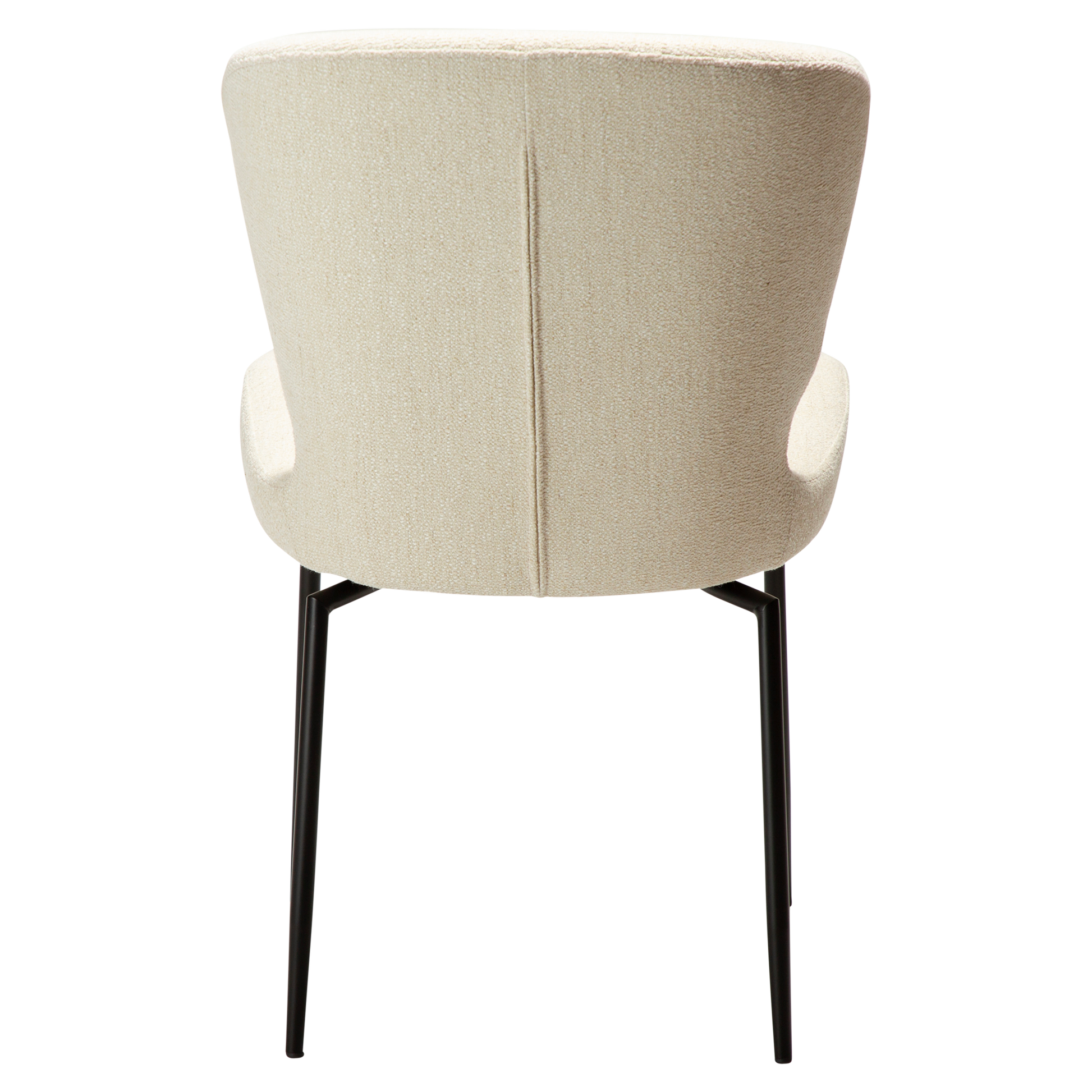 [var:Bezug=Einfacher beiger Bouclé-Stoff mit schwarzen Schwenkbeinen] GLORY Drehstuhl