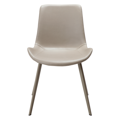 [var:Bezug=Kunstleder in Kaschmir mit Kaschmirbeinen] HYPE Stuhl