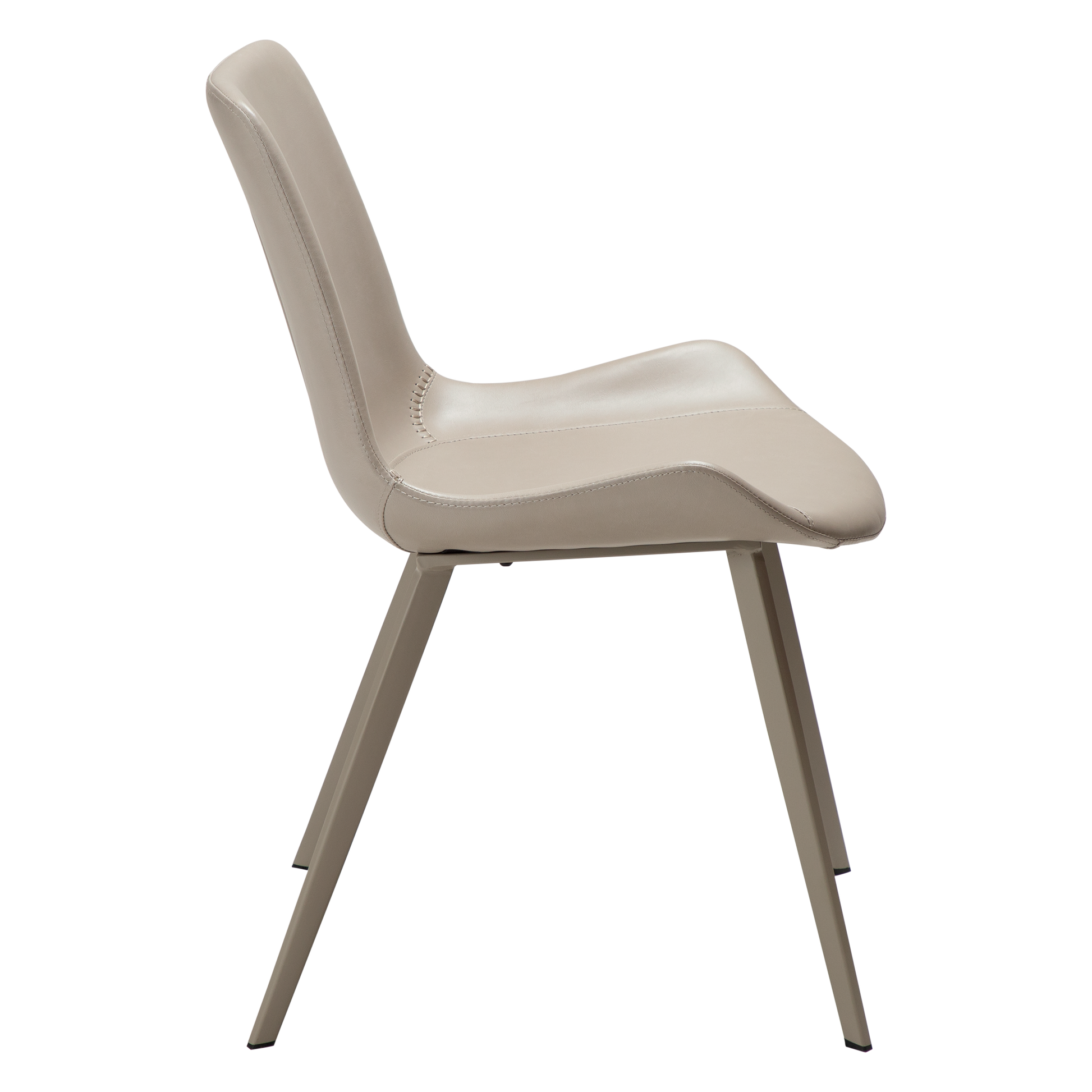 [var:Bezug=Kunstleder in Kaschmir mit Kaschmirbeinen] HYPE Stuhl