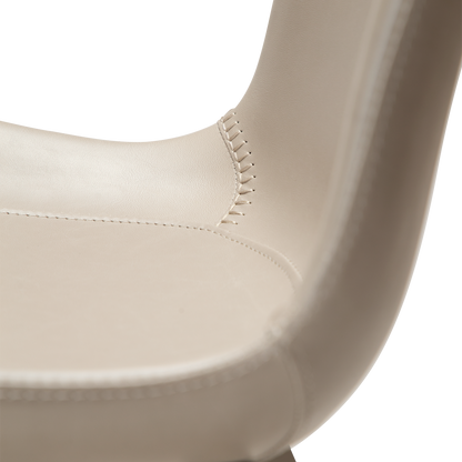 [var:Bezug=Kunstleder in Kaschmir mit Kaschmirbeinen] HYPE Stuhl