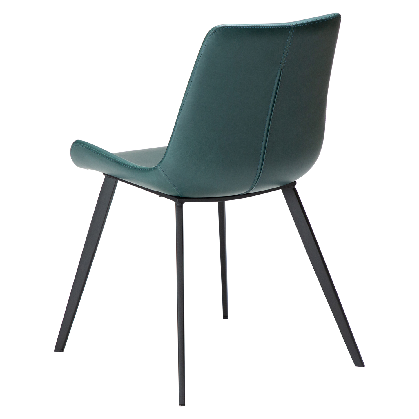 [var:Bezug=Grüne Giebel Kunstleder mit Schwarz] HYPE Stuhl