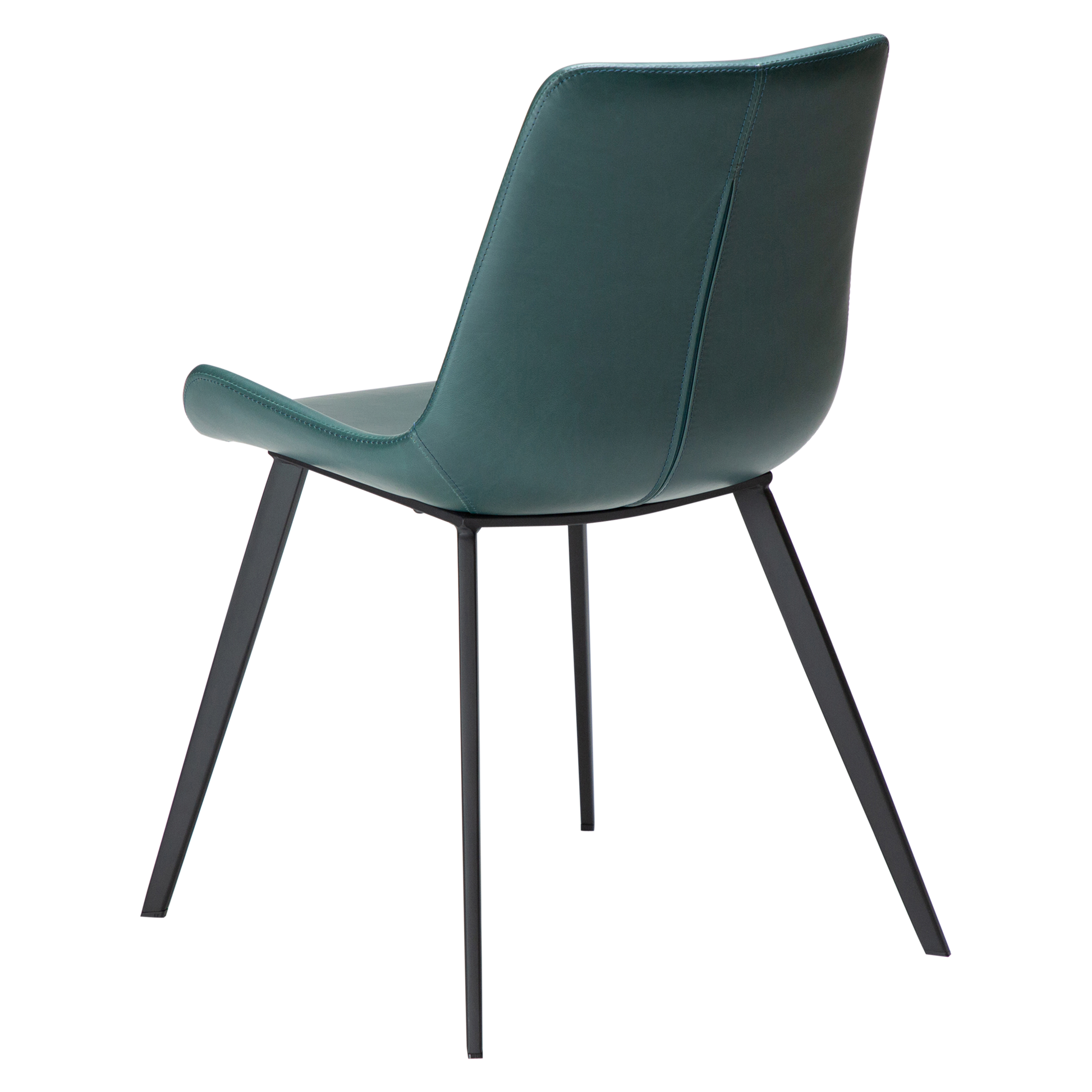 [var:Bezug=Grüne Giebel Kunstleder mit Schwarz] HYPE Stuhl