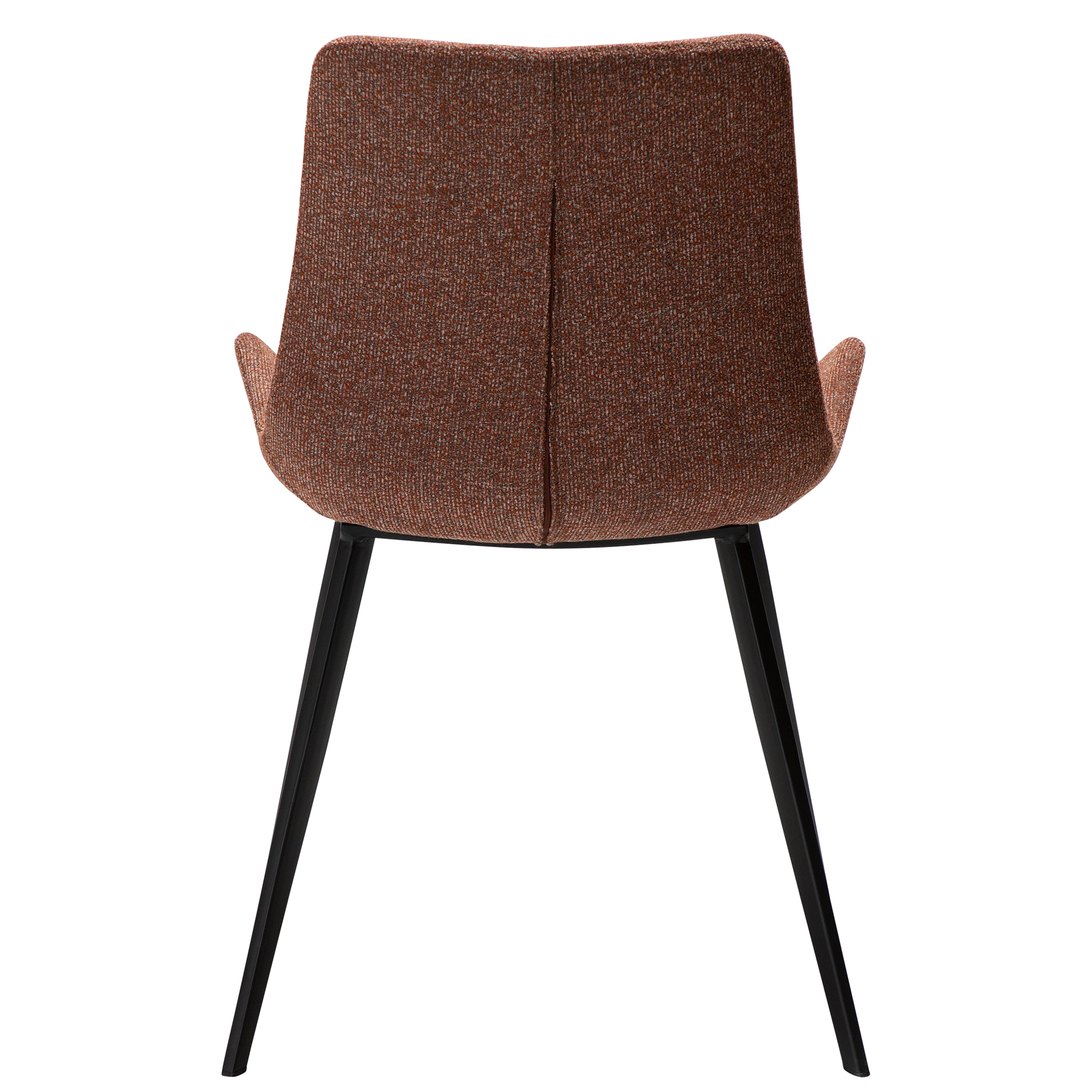 [var:Bezug=Kieselschwarzer Bouclé-Stoff mit schwarzen Beinen] HYPE Stuhl