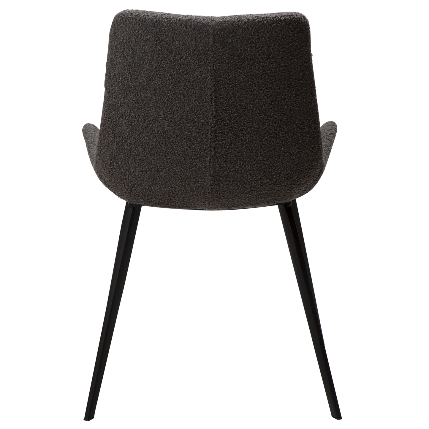 [var:Bezug=Stein RPES Bouclé-Stoff mit Schwarz] HYPE Stuhl