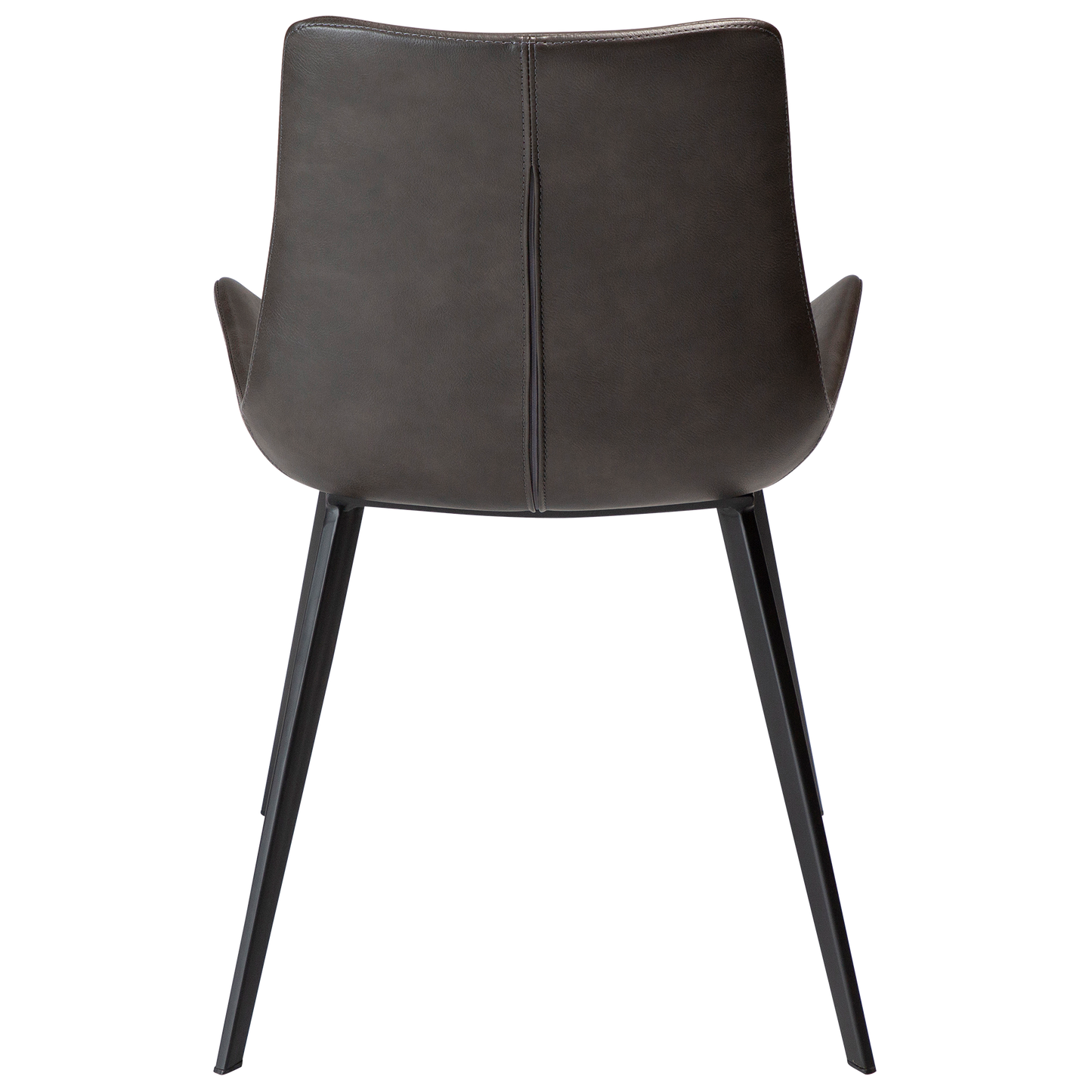 [var:Bezug=Vintage graues Kunstleder mit schwarzen Beinen] HYPE Stuhl