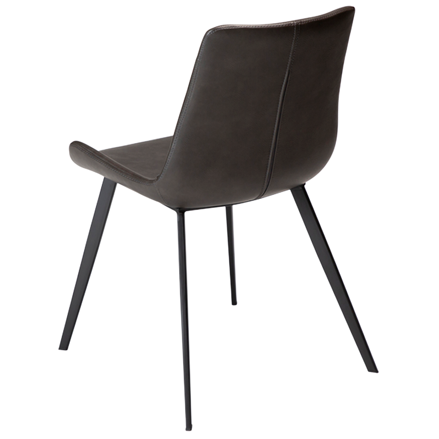 [var:Bezug=Vintage graues Kunstleder mit schwarzen Beinen] HYPE Stuhl