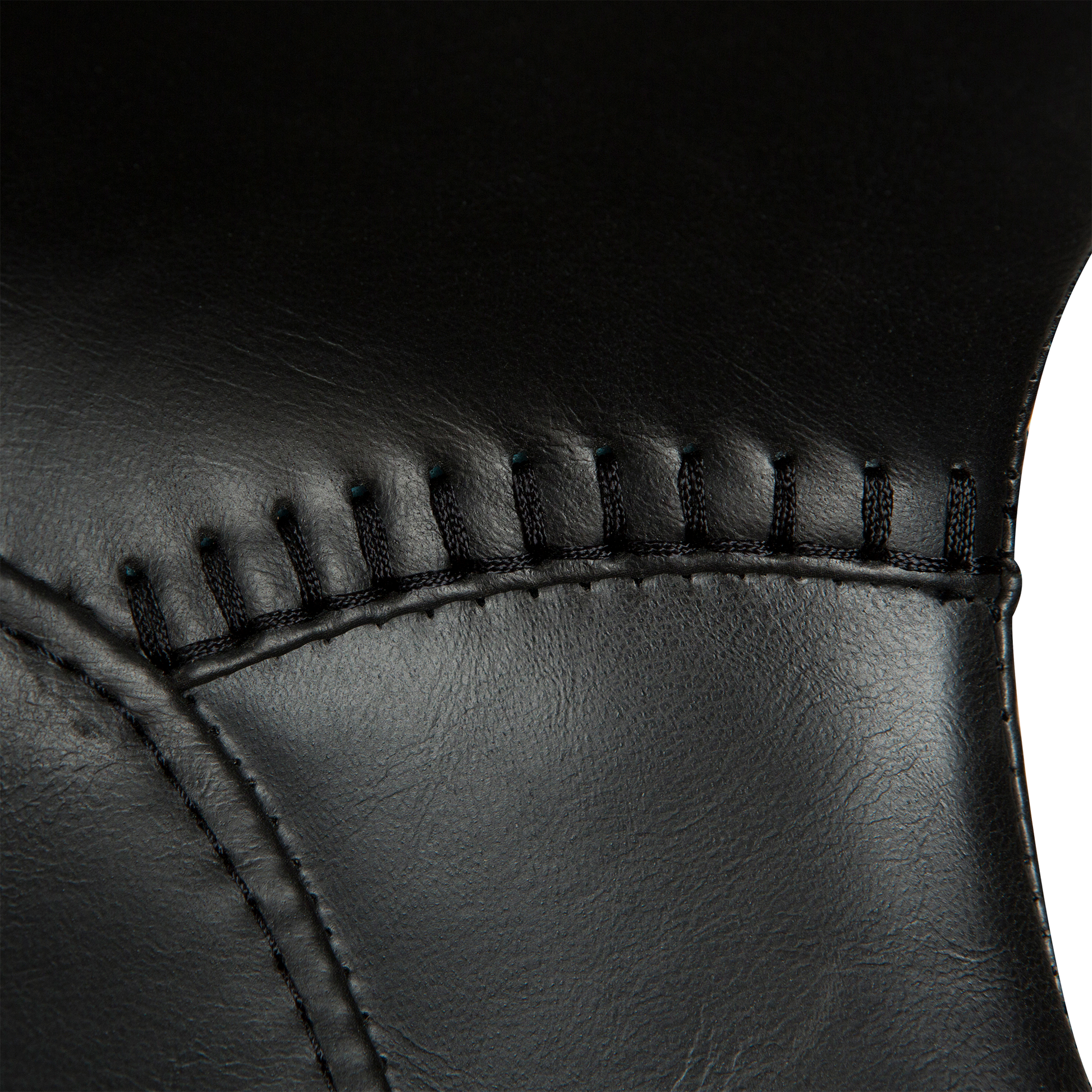 [var:Bezug=Vintage schwarzes Kunstleder mit schwarzem Sockel] HYPE Bürostuhl