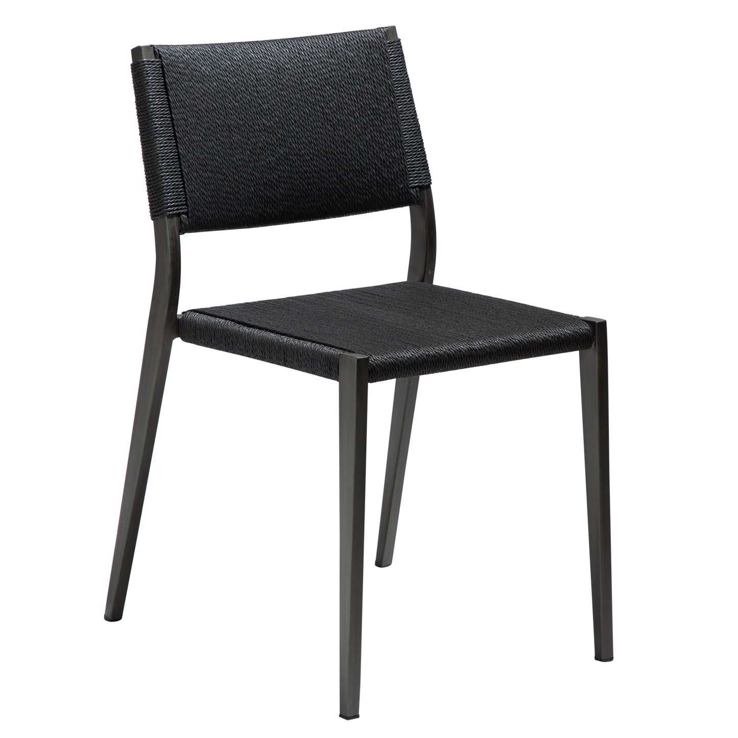 [var:Bezug=Schwarzer Papierdraht mit antiken Zinnbeinen] LOOP Stuhl